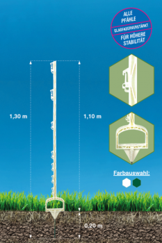 Weidezaunpfahl WZ 3000/110