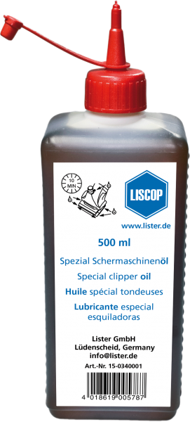 SCHERMASCHINENÖL 500 ML SCHERMASCHINENÖL 500 ML