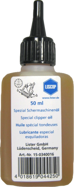 SCHERMASCHINENÖL 50 ML SCHERMASCHINENÖL 50 ML