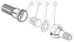 Kunststoff-Saugkorb für Weidepumpen L3 und L4